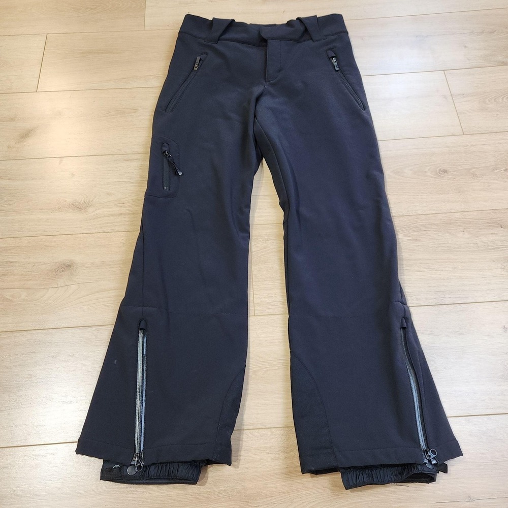 Columbia Titanium Snow Pants Womens Medium Black Softshell Ski Hiking Stretch